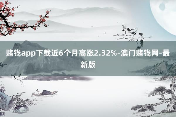 賭錢app下載近6個月高漲2.32%-澳門賭錢網(wǎng)-最新版